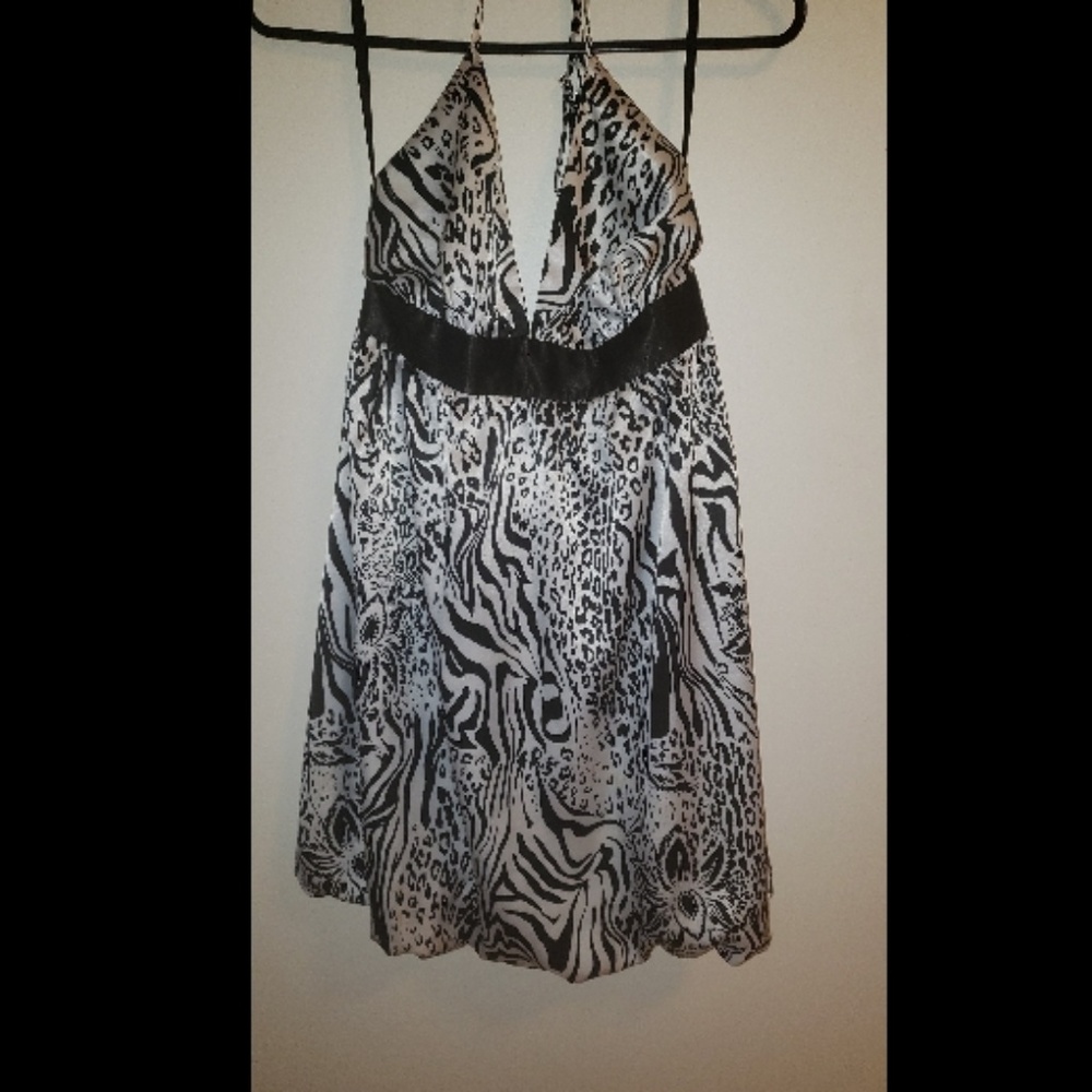 Printed Dress Silk/Satin Blend.
